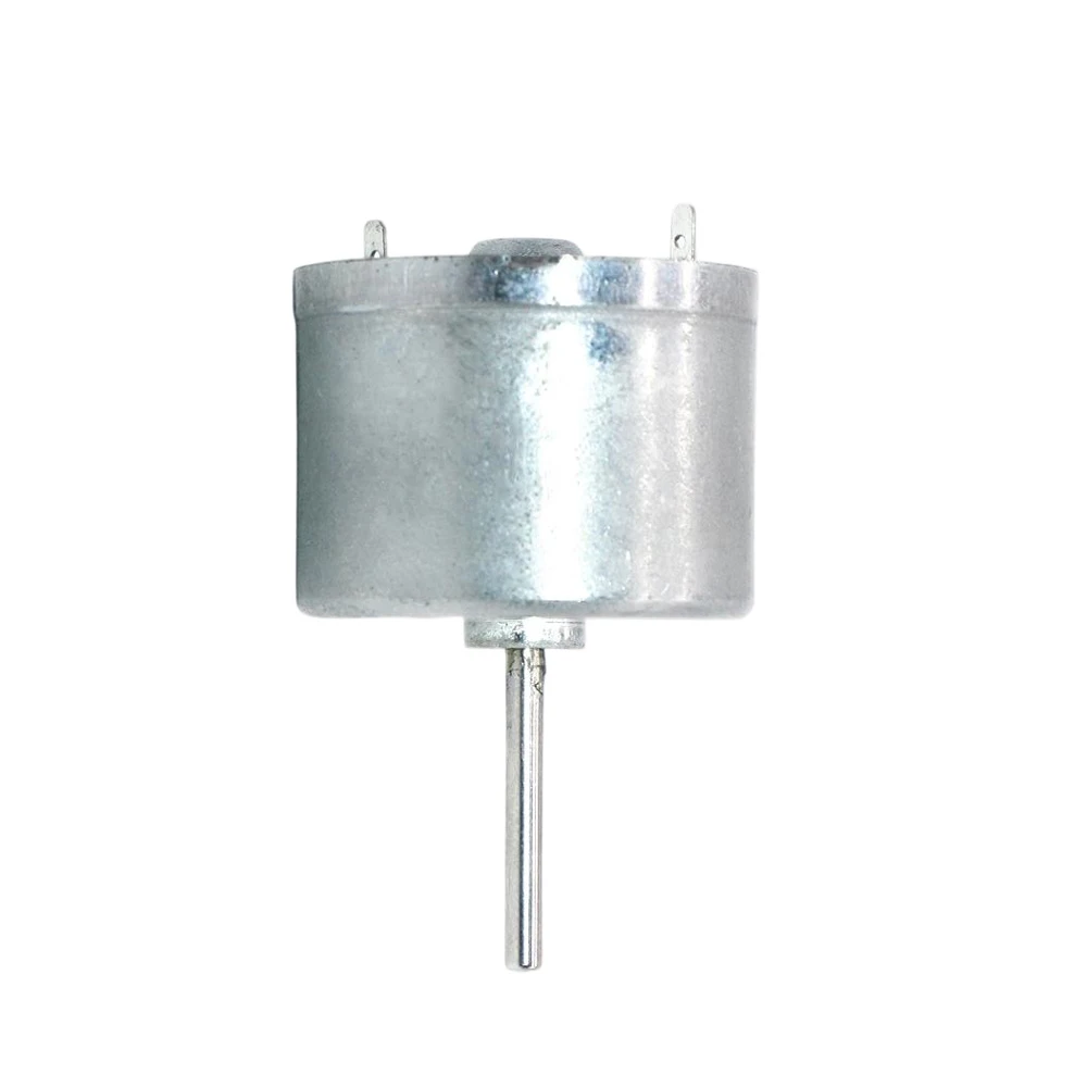 

Новый 310 17 мм длинный вал двигателя постоянного тока DIY ручной работы солнечный электрический небольшой аксессуар 6200-12000 об/мин высокоскоростной маленький двигатель постоянного тока 3-6 В