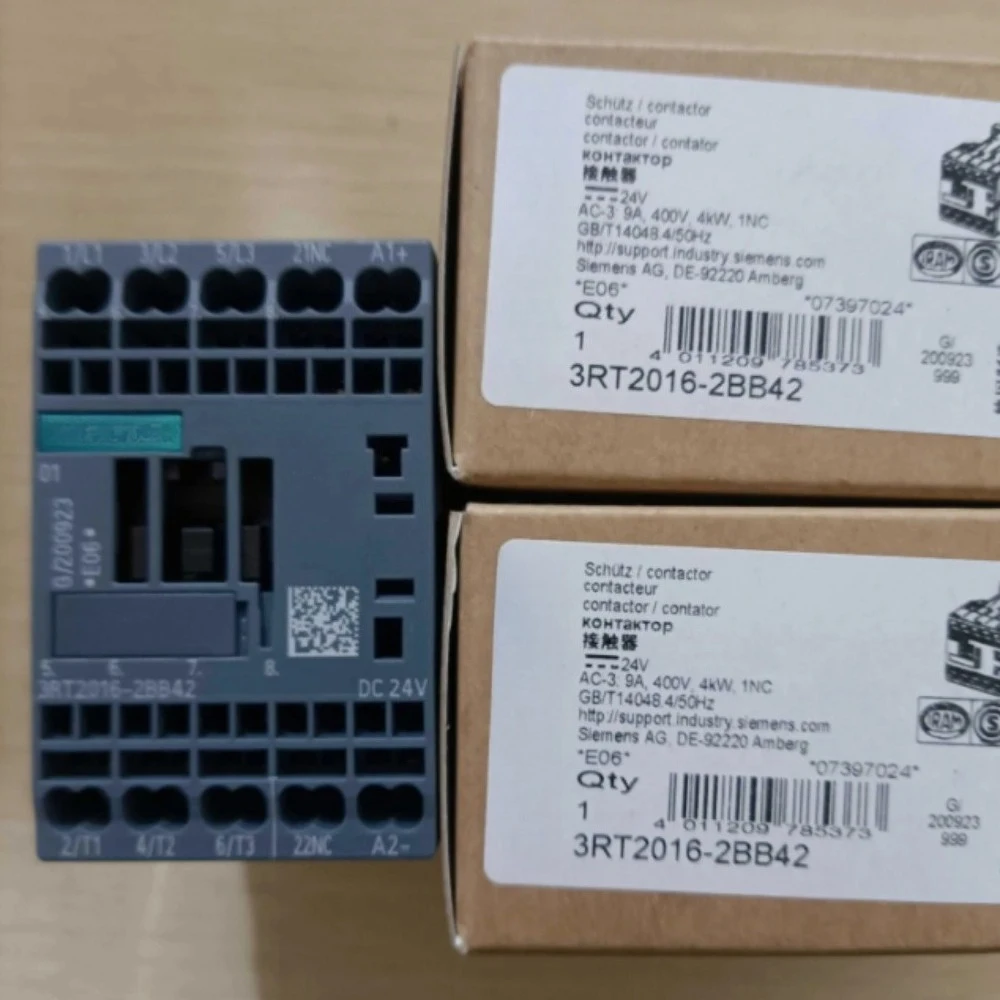 

3RT2016-2BB42 New original Contactor 3RT2 016-2BB42 1PCS