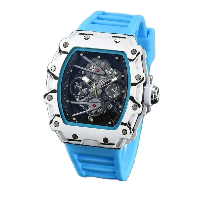 Luxury Men Watch Waterproof Sport Mens Quartz Wrist Watches Business Big Dial Wristwatches