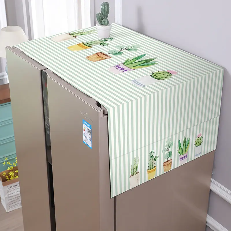 VIKAMA Scandinavian Minimalist Cover for Single Double Door Fridge & Drum Washer