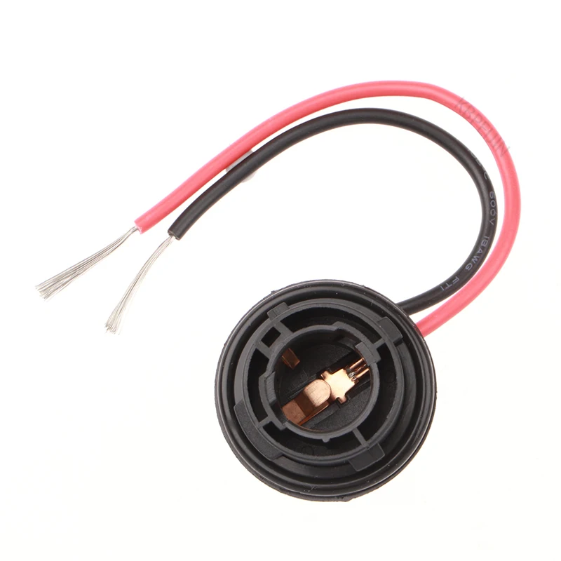 2Pcs Car Light 1156 BAU15S Bulb Socket Adapter For Hyundai Elantra Kia K2 Sportage Plug Connector Accessories