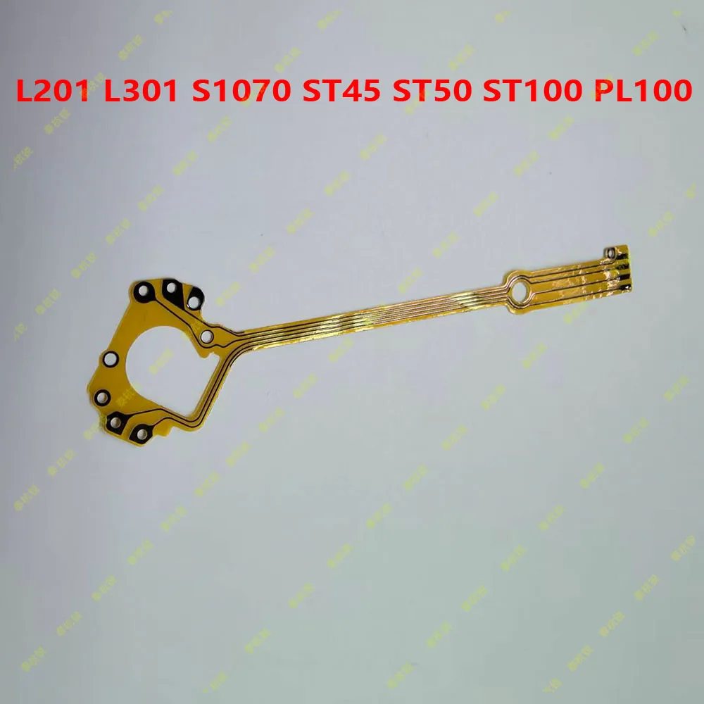 New For Samsung L201 L301 S1070 ST45 ST50 ST100 PL100 Lens Shutter Cable Aperture Line Flex Cable Camera Repair Part