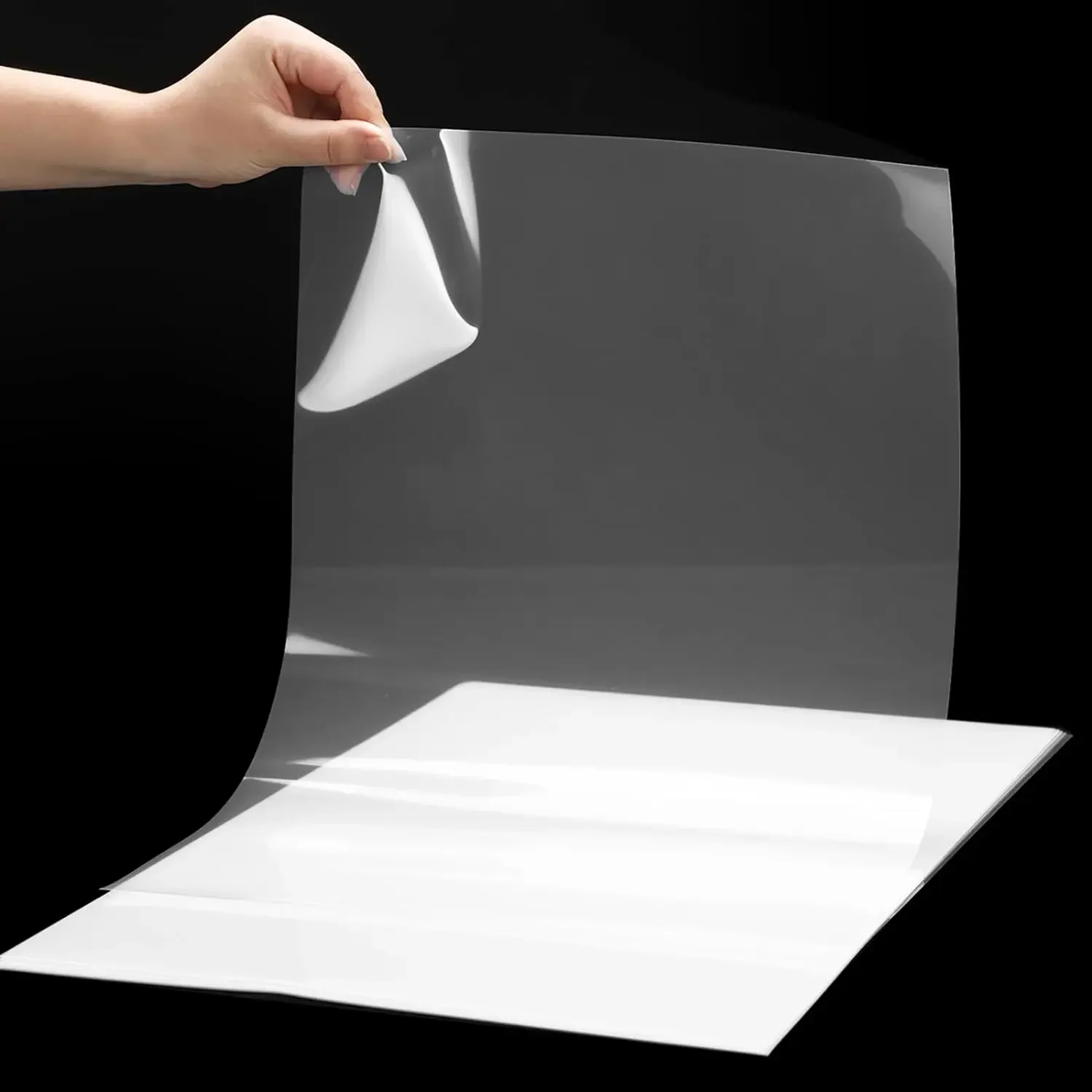 50 Sheets A3/A4 Inkjet Film Photo Paper Waterproof Clear Quick Drying Exposure Positive Film for Screen Silk Printing Printer