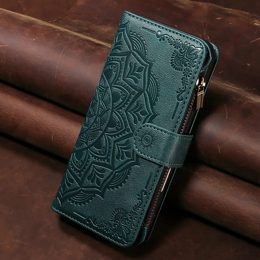 

For Motorola Edge 70 Fusion Plus 5G 9-Card Zipper Leather Wallet Funda Moto Edge 70 Fusion X70 Air Case Edge70 Fusion+ Cover