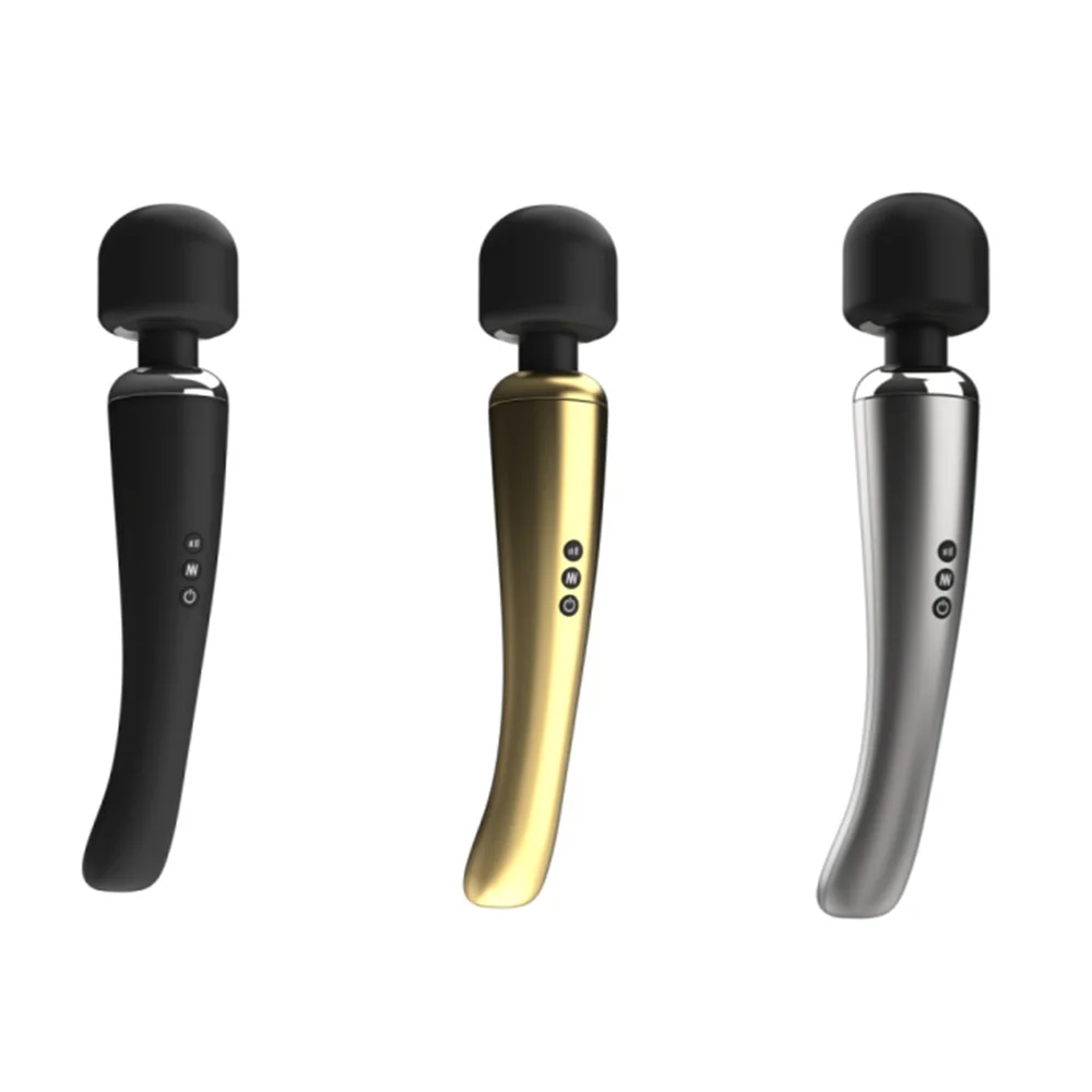 3 Colors Super Massage Stick Neck Shoulder Massage Strong Stimulation Unisex Sex machine Adult Masturbator Sex Toy