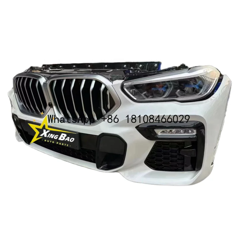 

Автозапчасти, передний бампер в сборе 2017-2020 для BMW X6 X6M, комплект кузова автомобиля, передний бампер автомобиля, задний бампер G06 2020-2022
