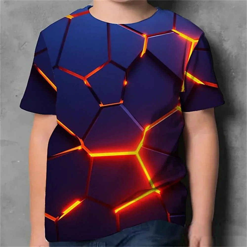 Boy T Shirts Funny Graphic Boy Birthday Clothes Kids Gift Top Tee T Shirt For Boys Short Sleeve Casual Children's Clothing