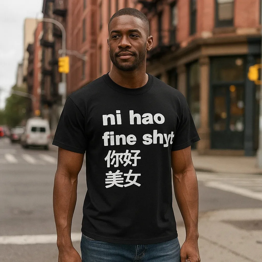 Camiseta de personajes chinos 2025, camiseta gráfica divertida para hombre, ropa de calle, pantalón corto informal de manga, Top de algodón, Meme Vintage holgado, regalo a la moda