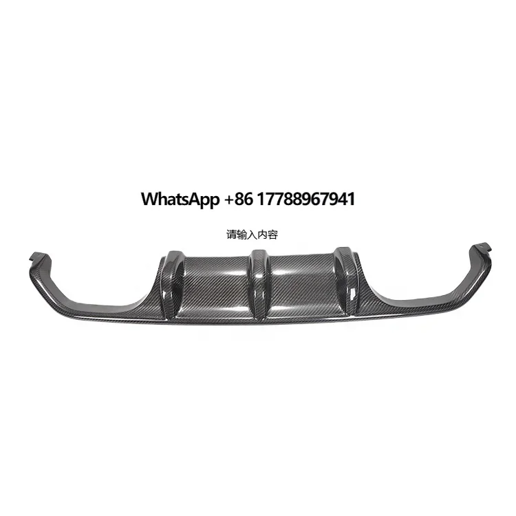 

Auto Rear Bumper Diffuser Carbon Fiber P Style for M4 F82
