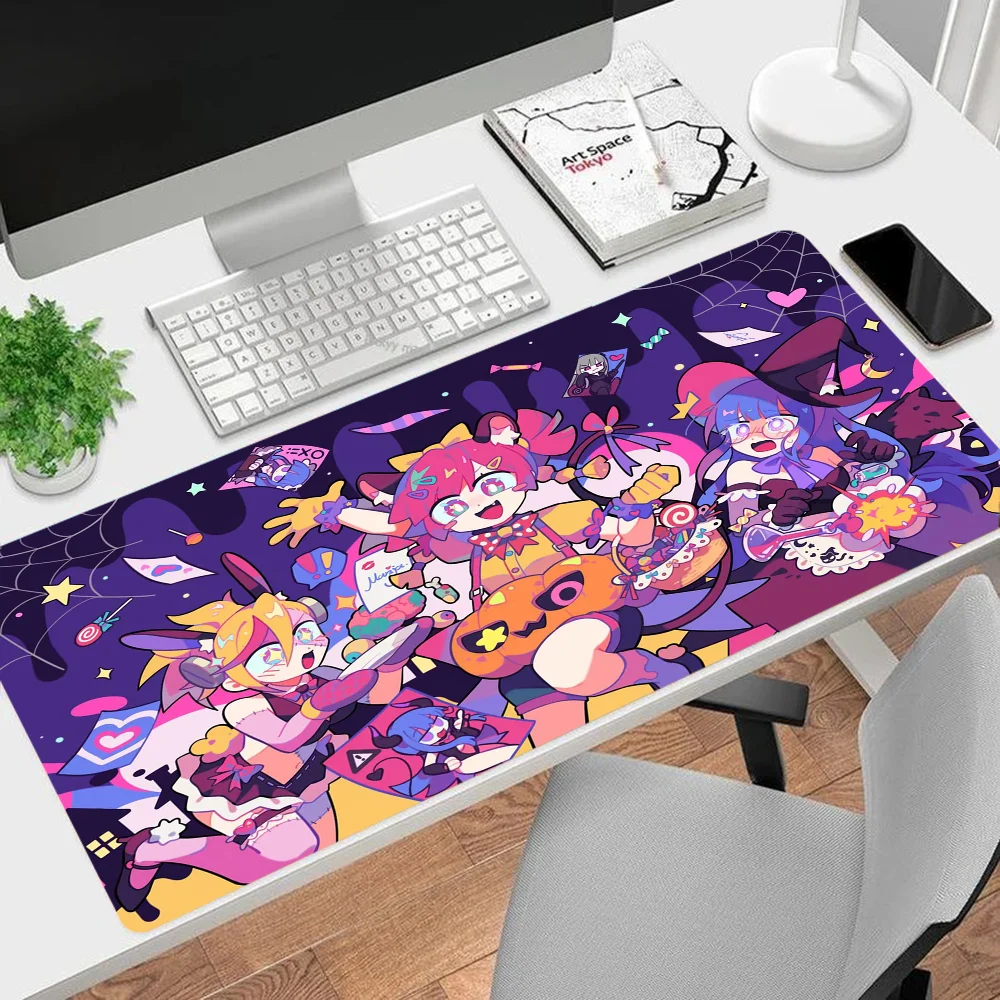 Imagem -05 - Muse Dash Anime Girl Mousepad Grande Cartoon Gaming Mouse Pad Tapetes de Teclado Tapete de Mesa Acessórios Ins Tide