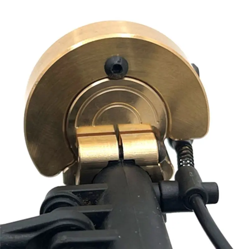 ABJL RC Car Upgrade Rear Wheel Counterweight Kit for 1/10 YK4106 RC Car Upgrade Parts Brass Gold
