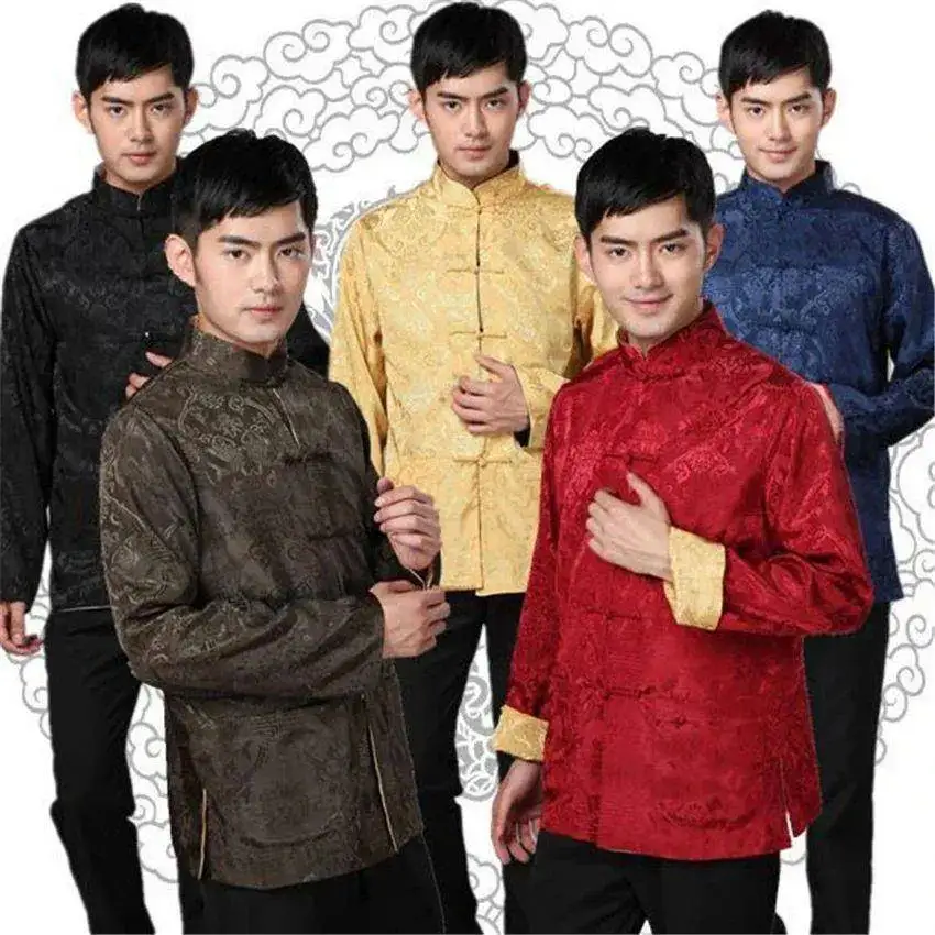 veste-chemise-traditionnelle-chinoise-tang-pour-homme-vetement-ethnique-tunique-longue-avec-pantalon-pour-occasions-speciales