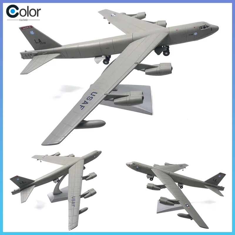 

Модель Nsmodel 1/200: Американский бомбардировщик B-52, литая под давлением из сплава, готовая коллекционная модель военного самолета, имитация, готовый продукт, игрушка