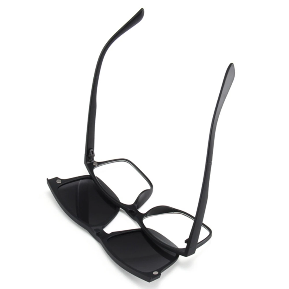 ShinyCoCo Marca de Luxo Destacável Laminado Polarizado Óculos de Sol Visão Noturna Caso Magnético Óculos de Sol Proteção Solar Óculos de Sol