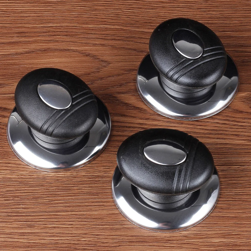 

6Pcs Pot Lid Knobs Universal Replacement Handles Heat Resistant Rust Proof Pan and Pot Cover Handles Useful Kitchenware
