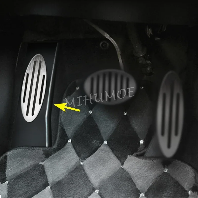 Footrest Dead Foot Rest Pedal Pad Cover For Mini Clubman Countryman Roadster Paceman R55 R56 R57 R58 R59 R60 R61
