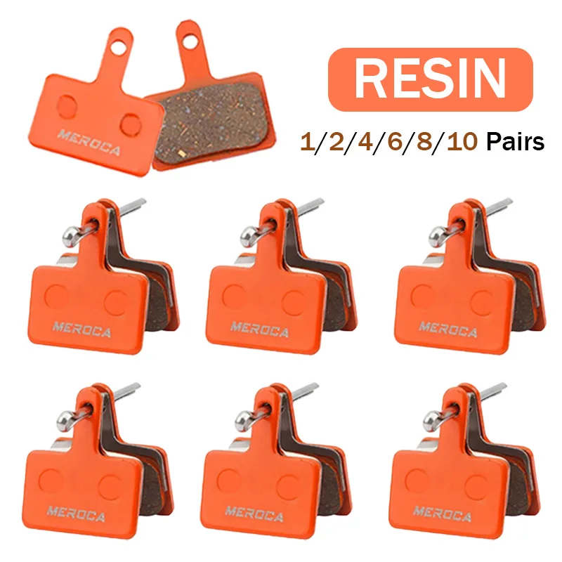 1/2/4/6/8/10 Pairs of SHIMANO B01S Bicycle Resin Semi Metal Disc Brake Pads MTB Brake PadsWear-resistant Disc Brake Pads