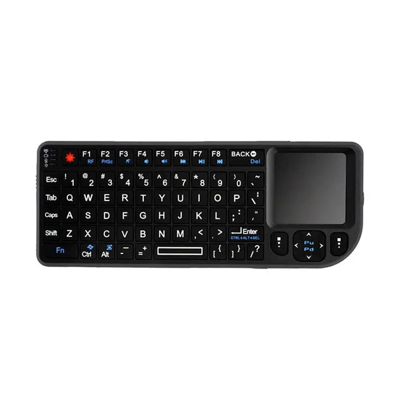 Exquisite-Handheld 2.4G Mini Wireless Keyboard Touchpad Gaming Mechanic Wireless Keyboard For Smart TV Box PC Tablet For Smart T