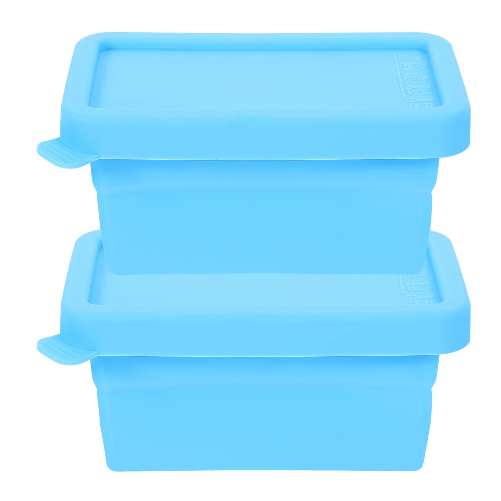 

2pcs Mini Food Container Silicone Leak Proof Sauce Cups For Travel Lunch Dipping Condiment Storage Boxes Portable Seasoning Box