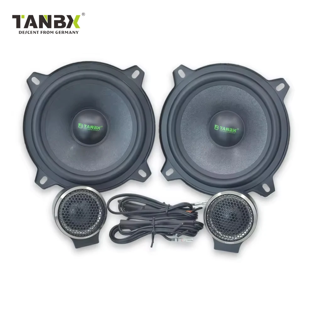 Picture 3: New Design 120W 5-Inch 2-Way Car Component Speaker Full Range Midrange & Tweeters TB-515