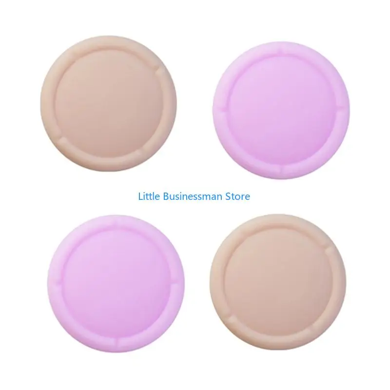 Silicone Controller Thumbstick Grips for NS2, Toolless Push-Fit Covers with Thin Round Construction and 4Pcs Set M76A