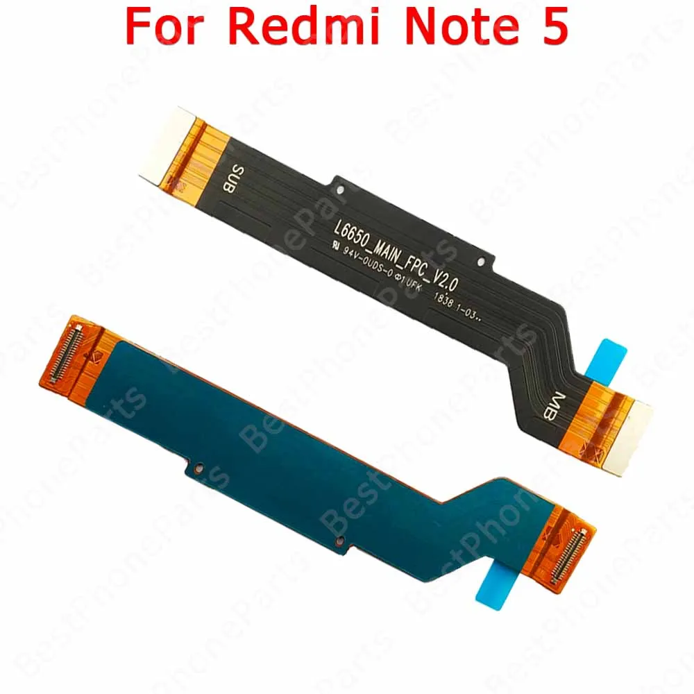 For Xiaomi Redmi Note 5 5A 6 7 8 8T 9 Pro 9S 9T Ribbon Mainboard New Main Board Motherboard Repair Flex Cable