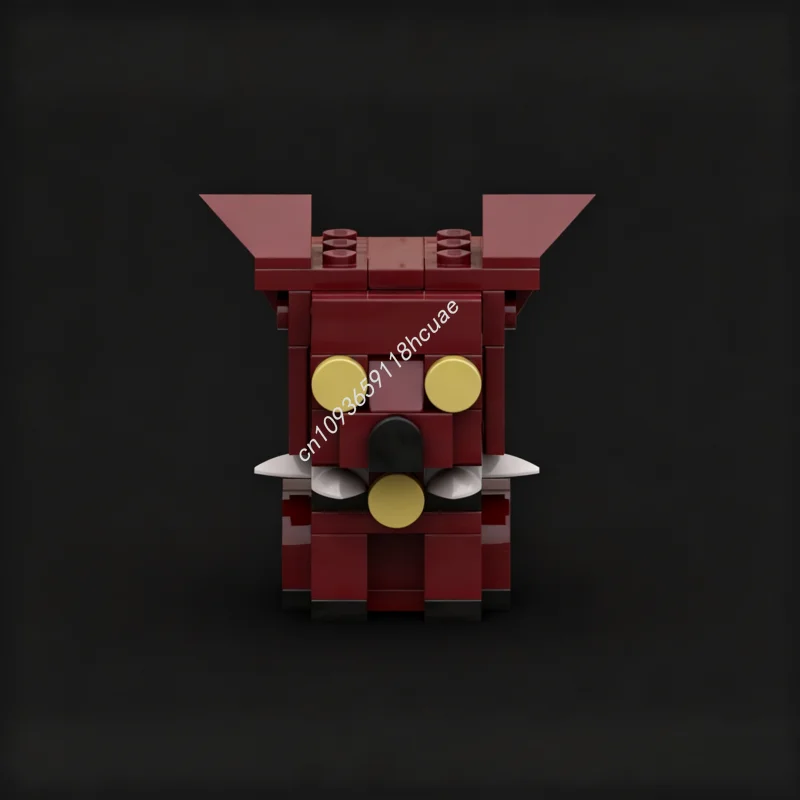 82pcs MOC Hellpuppy Brickheadz Model Building blocks Modular Education creative DIY Architecture toys craft Christmas gifts