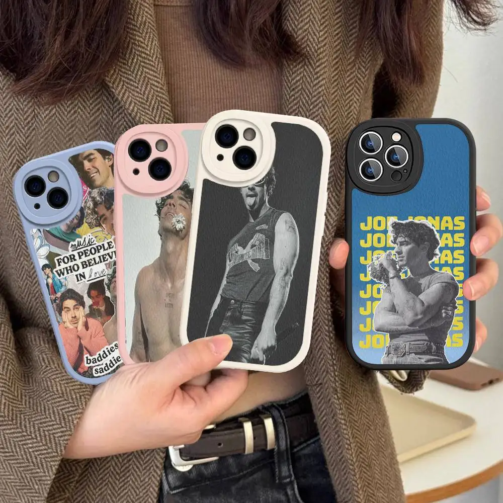 

Singer J-Joe Jonas Phone Case For IPhone 16 15 14 13 12 11 Pro Max Plus Leather Phone Case