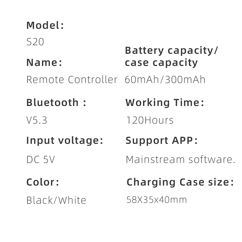 ABJG-For Ring Bluetooth للتحكم عن بعد بأطراف الأصابع التلقائية لتصفح فيديو السيلفي