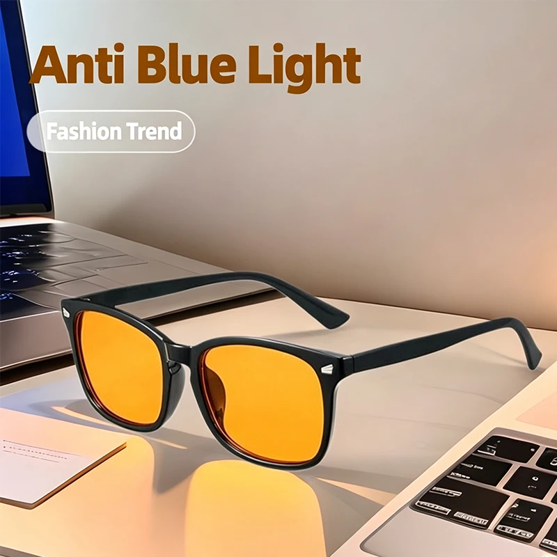 Men Women Anti Blue Light Glasses with Tinted Lenses Better Sleep Sunglasses Eyewears Lenses Driving Eyewears