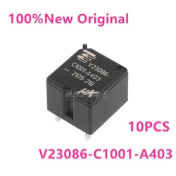 Piezas de relé Original para coche, dispositivo de 12V, 12V CC, 12V CC, 30A, 5 pines, 10 V23086-C1001-A403, nuevo, V23086C1001A403
