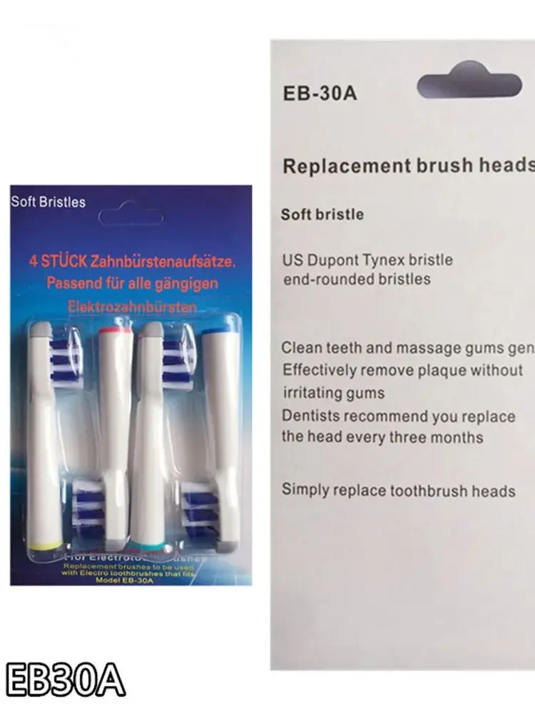 20pcs For Oral-B Trizone Toothbrush Heads, Replacement Refills for Electric Toothbrush, Bristles Sweep in-Between Teeth