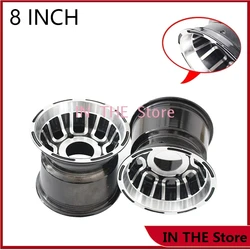 8 Inch Electroplated Rim 2.75/3.00-8 front 3.50-8 rear aluminum wheel hub Monkey Bike Small Monkey Motorcycle Wheel Modified