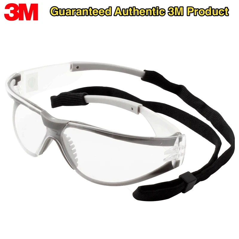 3M 11394 Safety Glasses Goggles Anti-wind Anti sand Anti Fog Anti Dust Bicyle Sport Travel Work Labor Protective Glasses Eyewear