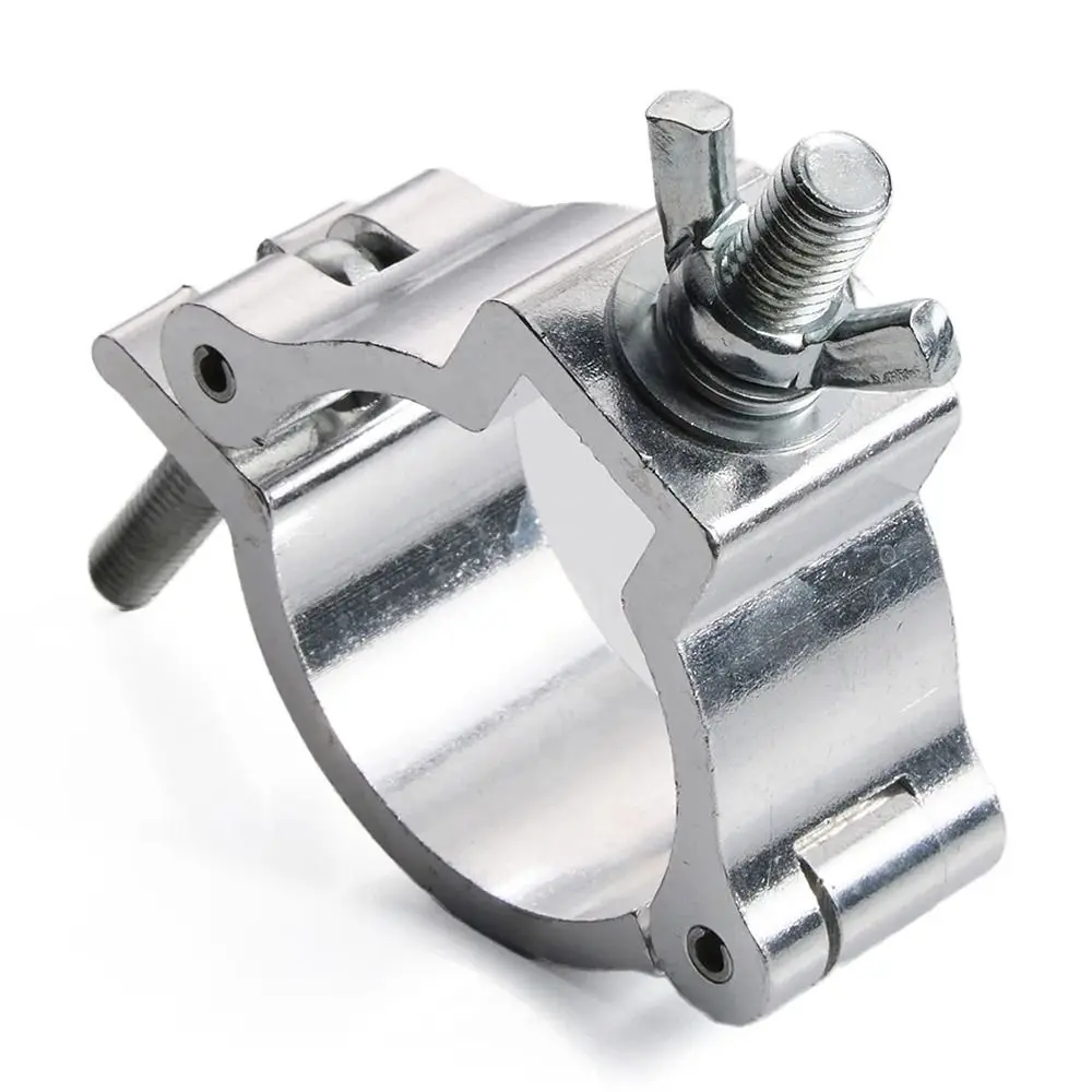 1 Stück Aluminiumlegierung Bühnenlicht-Traversenklemme Schnellverschluss 18-21mm 38-52mm DJ-Lichtklemmen Clip-Halterung Silber Lampenhaken – Detail 5