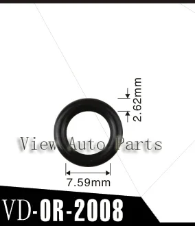 6 مجموعات لنيسان OEM 16600-1P102 مجموعات إصلاح الخدمة والحاقن بما في ذلك مرشح Viton O-خواتم الأجزاء البلاستيكية VD-RK-0038 #5