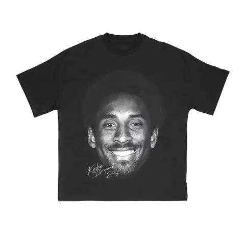 Summer  T-shirts Streetwear Quality Basketball Kobe Bryant Graphics Printed  Tees Tops T Shirt Unisex tops