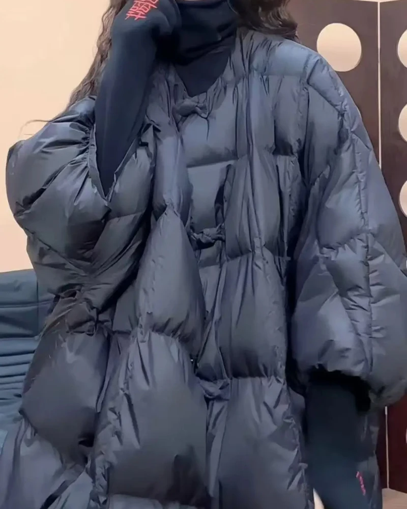 سترة قطنية فضفاضة ودافئة جديدة متعددة الاستخدامات لعام 2025 بتصميم عصري معطف Breadman فضفاض كسول #3