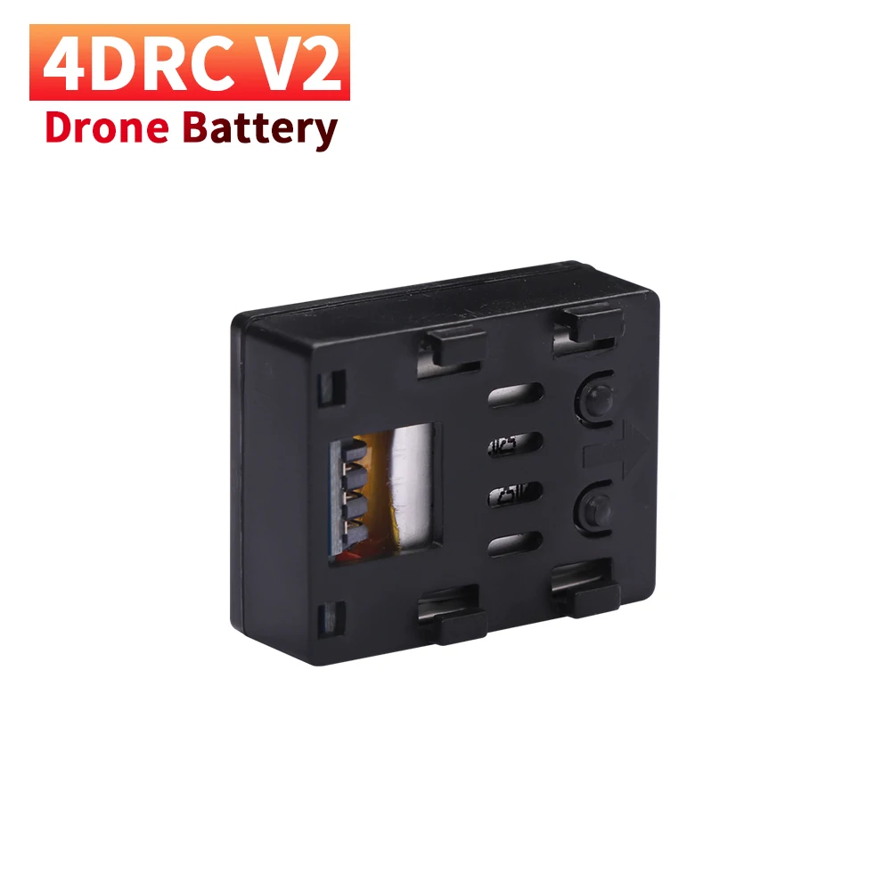 Bateria de drone 4d-v2 rc atualizada para 4drc v2 mini quatro acessórios de helicóptero dobrável rc 3.7v 800mah bateria lipo