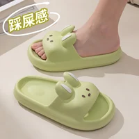 Pillow Rabbit Slippers for Women and Men | House Slides Shower Sandals | Extremely Comfy | Cushioned Thick Sole - Image 4