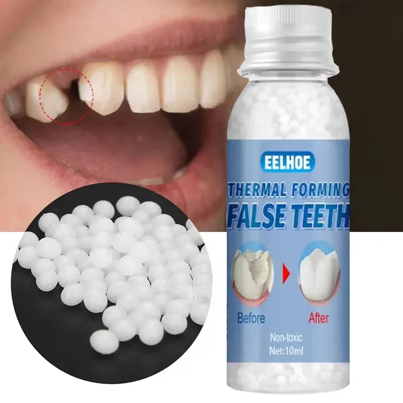 Resin Tooth Repair Teeth Gaps Filling Solid Glue Shapeable Temporary Teeth Repair False Teeth Glue Safety Dental Supplies Tools