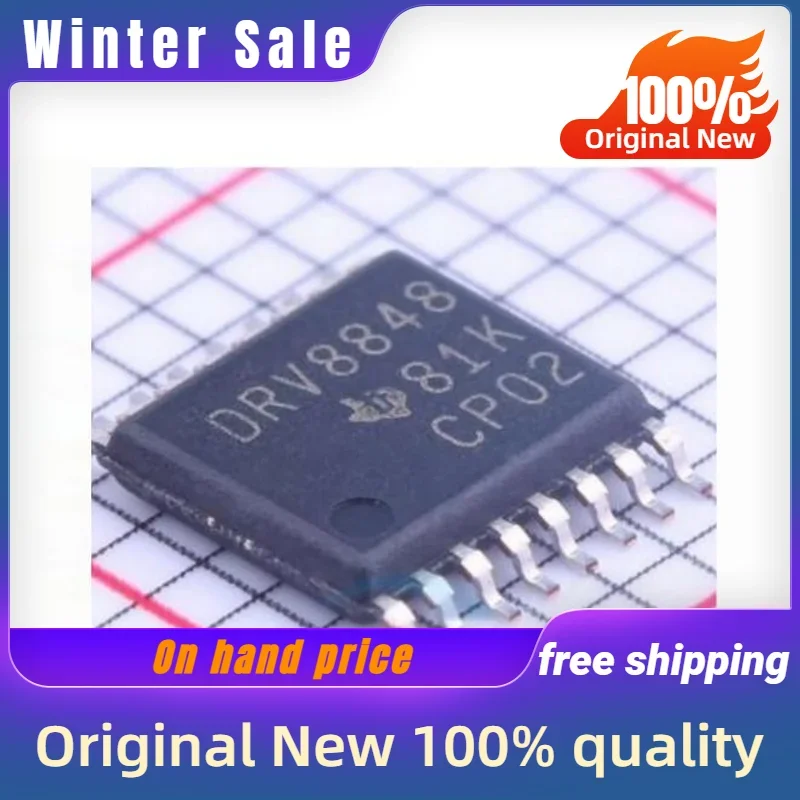 Drv8848pwpr drv8848 TSSOP-16新品5個オリジナル