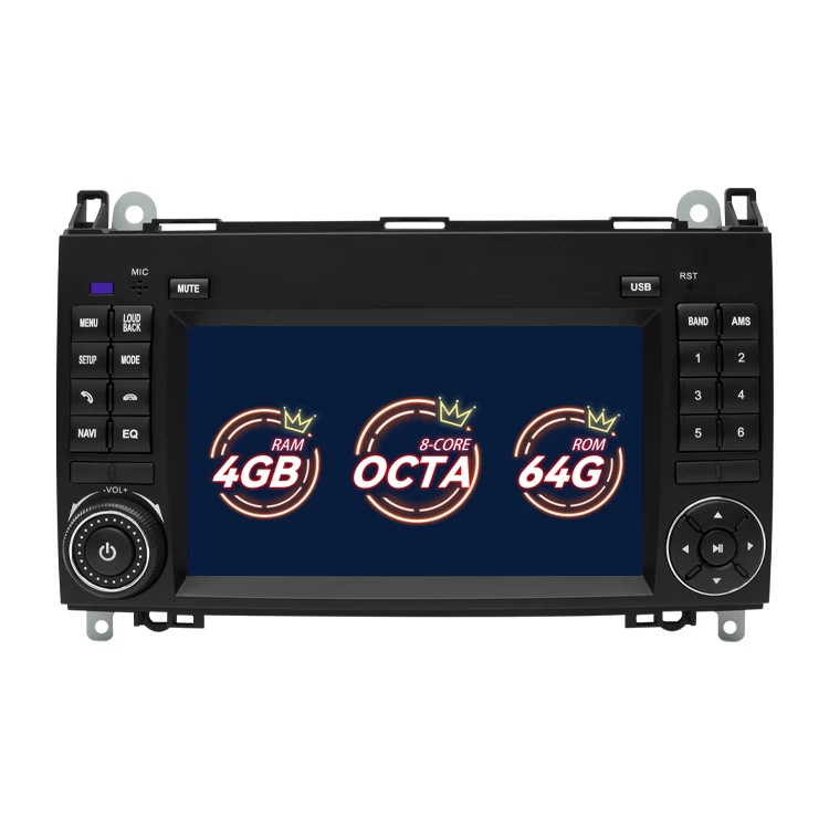 7'' car audio system for Mercedes Benz B200 A B Class W169 W245 Viano Vito car dvd player 8667 8581 Android 12 8+128GB GSP