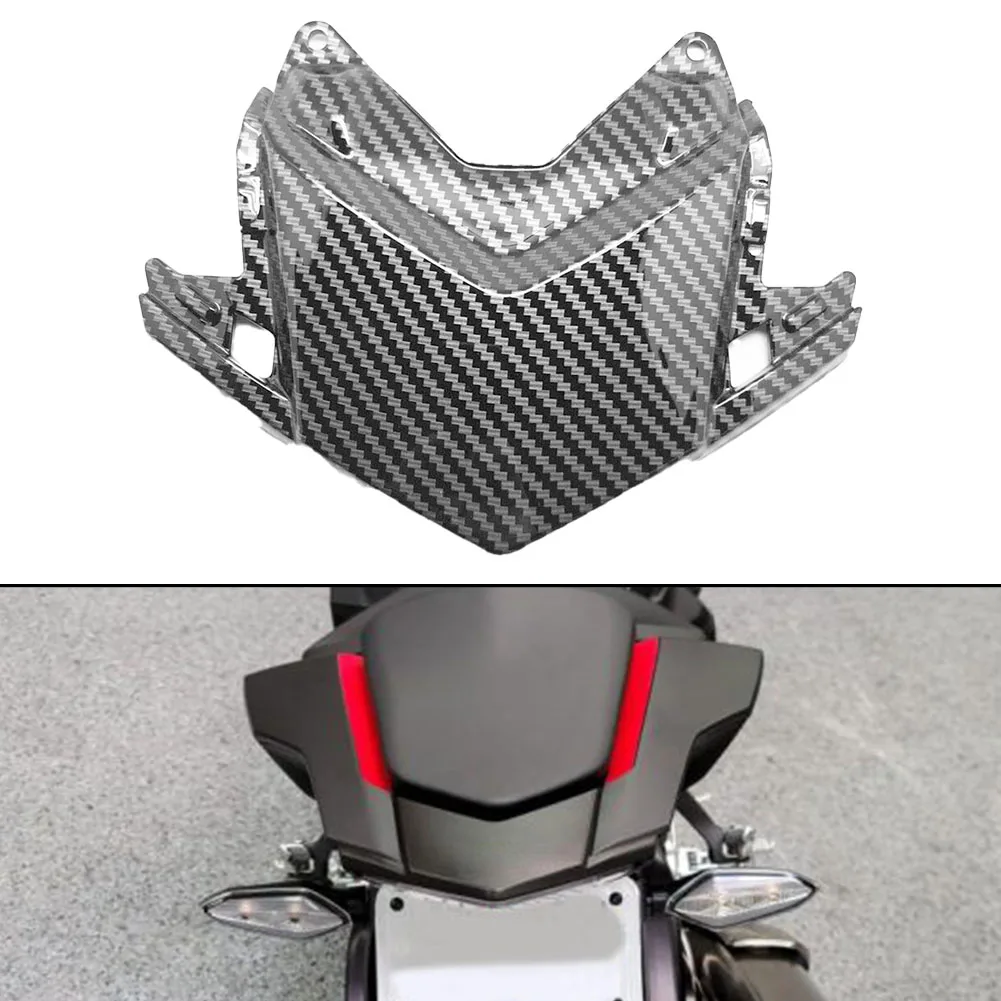 

FAIRING TRIM Sporty Carbon Fiber Rear Tail Brake Light Cover Fairing Universal Fit for Honda CBR1000RR 2017 2019