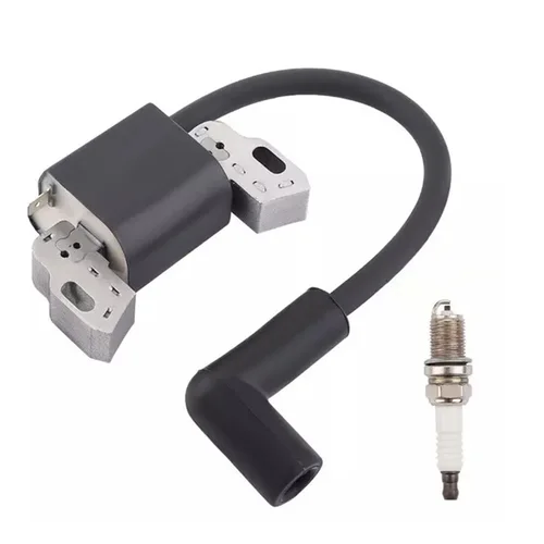 Imagen 1 del producto 1 Juego de bobina de encendido con kit de bujía de repuesto para Briggs & Stratton 799582 798534 593872 595009 596532 Accesorios para motores