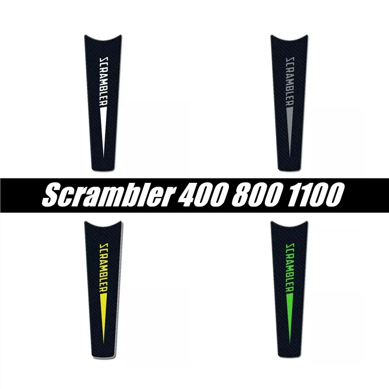 

FOR DUCATI 400 800 1100 Scrambler Motorcycle Tank Pad Protector 3D Gel Sticker Decal Carbon Fiber