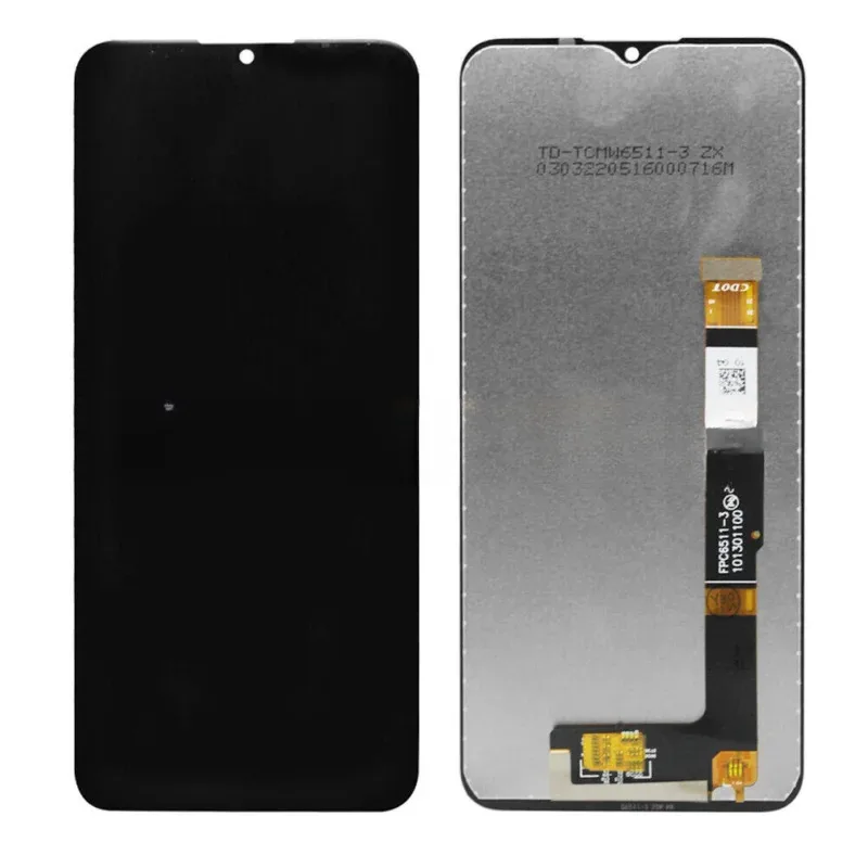 

6.52 LCD-дисплей с сенсорным экраном и дигитайзером в сборе/рамкой для TCL 20 scooter 5G 5087z