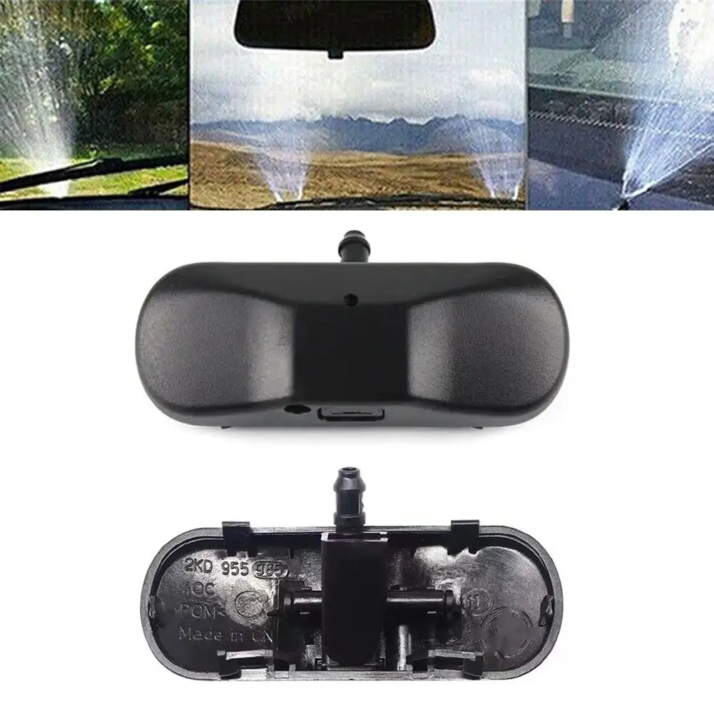 لأودي A3 A4 A5 A6 A7 A8 Q3 Q5 Q7 رذاذ الزجاج فوهة ماء الجبهة الزجاج الأمامي غسالة الفوهات طائرة اكسسوارات السيارات الأساسية #3