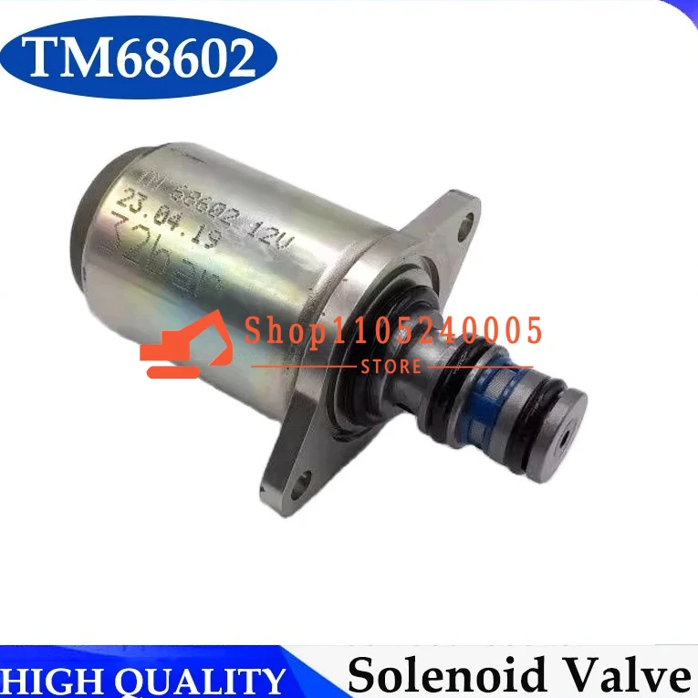 12V 24V TM68602 TM68601 32Bar Solenoid Valve for Excavator Parts Electric Proportional Pilot Solenoid Valve