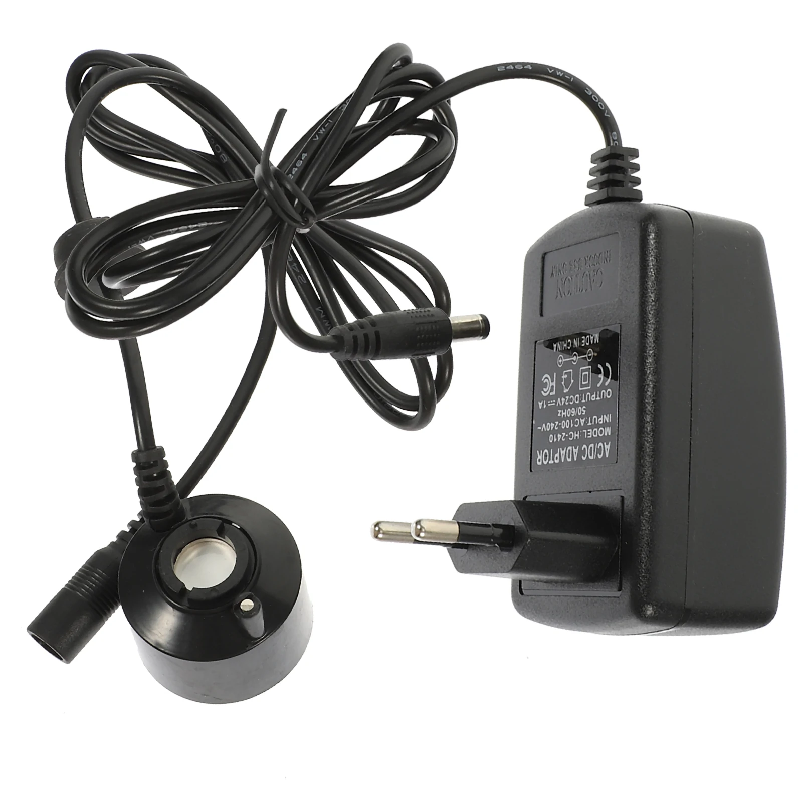 

Mist Maker Fog Maker Water Fountain Pond Fish Tank Vase Eu Plug Low Noise Romantic Mist Fog Machine for Aquarium Garden